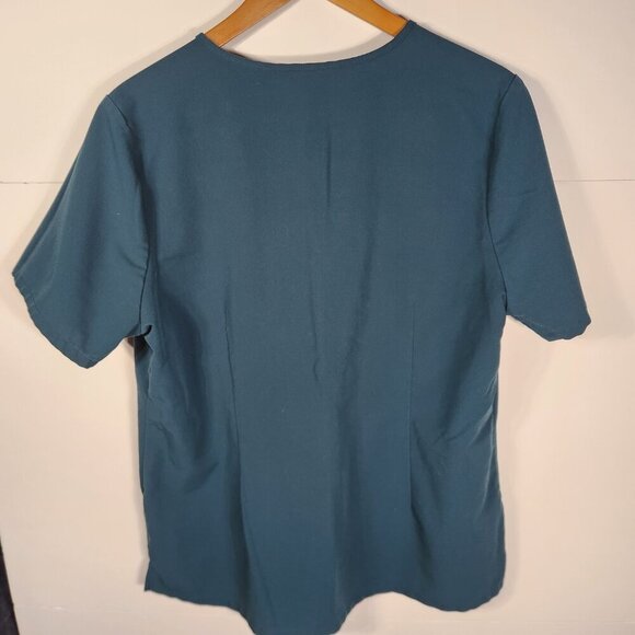 Figs Catarina Jade Blue One Pocket Scrub Top Woman's XL - Picture 2 of 6
